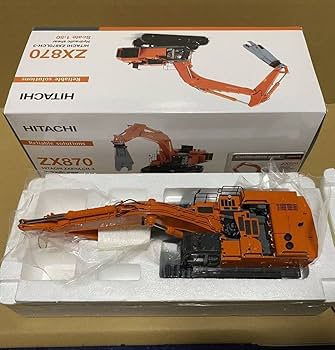 Amazon.co.jp: HITACHI 1/50 ZX870LCH-3 日立建機 : おもちゃ